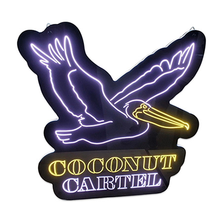 Coconut Cartel LED Sign