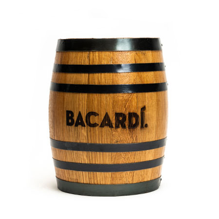 Whiskey Barrel Counter Tip Jar