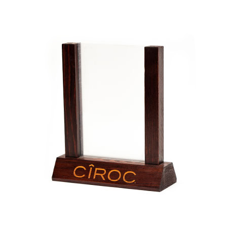 'Ciroc' Menu Holders