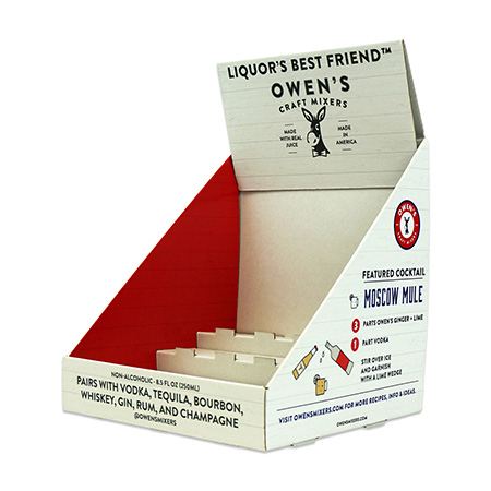 Corrugated Countertop Display