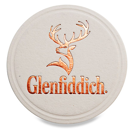 Custom Metallic Coaster