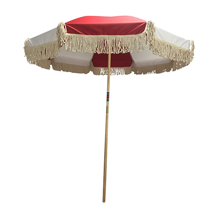 Martini Rossi Fringe Beach Umbrella