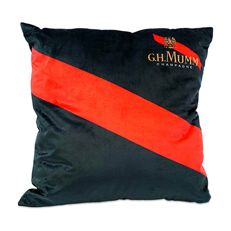 Black Velvet Decor Pillow
