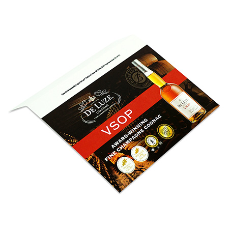 Champagne Cognac Shelf Talker