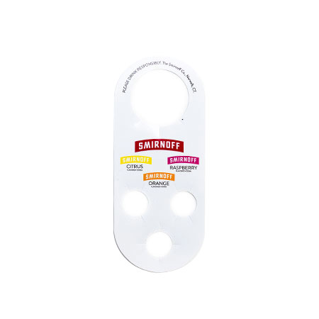 Triple Bottle Hanger Tag