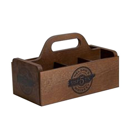 Wooden Condiment Holder