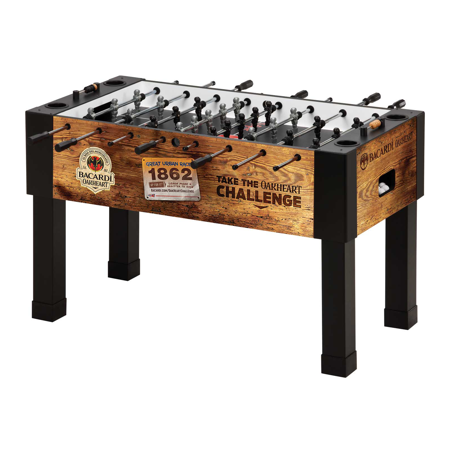 Custom Made Foosball Table with 'Barcardi' Logo