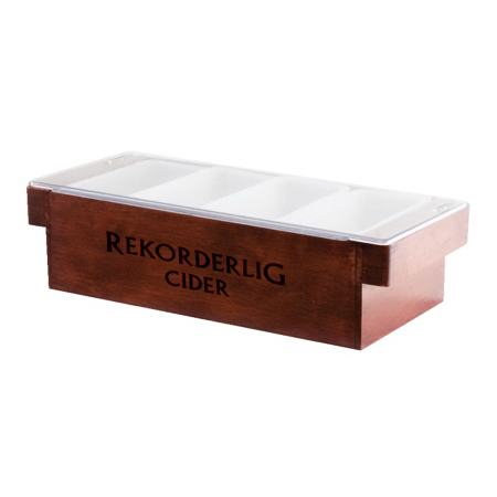 Wood Bar Caddy