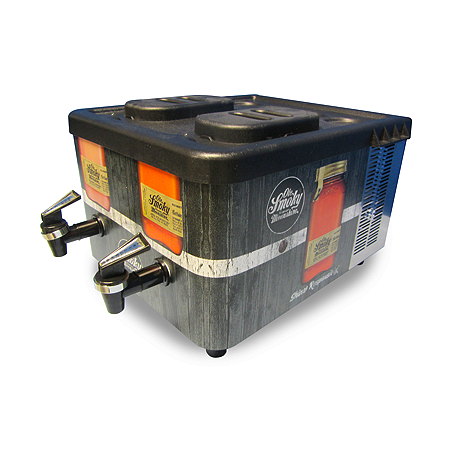 Custom Double Shot Chillers for Two Bottles