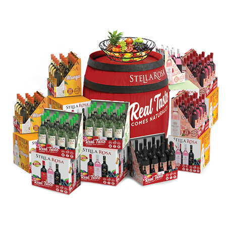 Barrel Floor Display